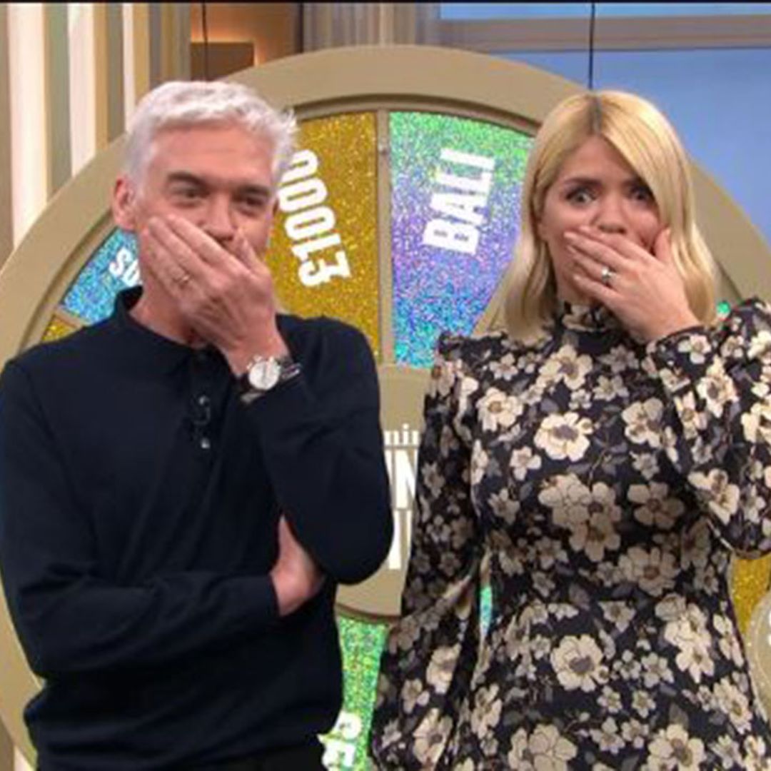 Holly Willoughby and Philip Schofield forced to apologise after caller swears on This Morning - watch video