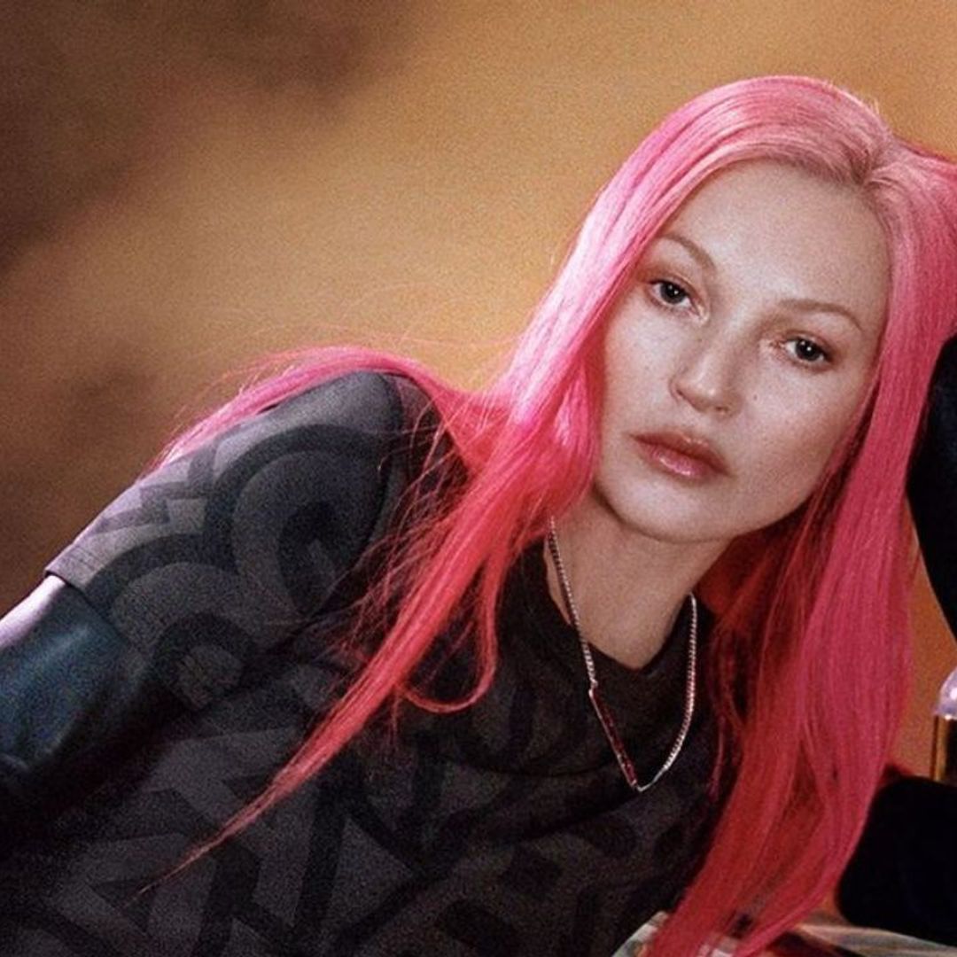 Kate Moss' pink hair: see her 5 wildest hair moments of all time