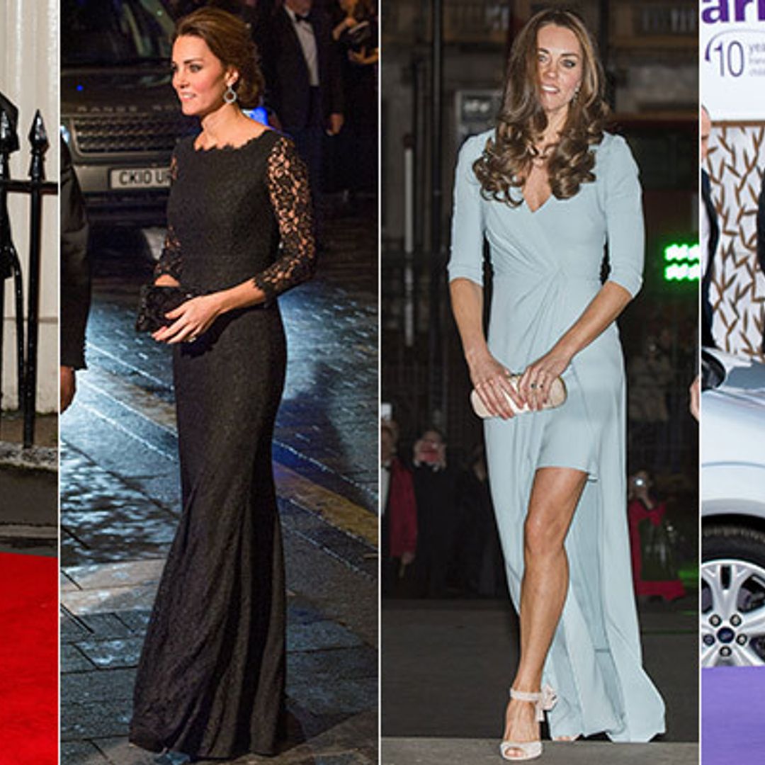 Kate Middleton's style: 10 of the royal's best evening gowns