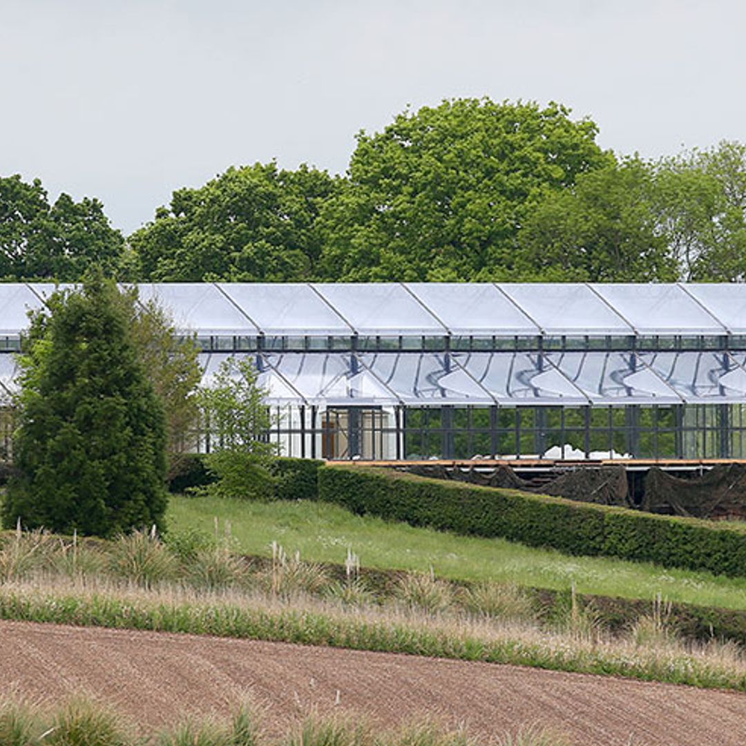 Pippa Middleton has huge glass marquee installed at parents' house ahead of wedding