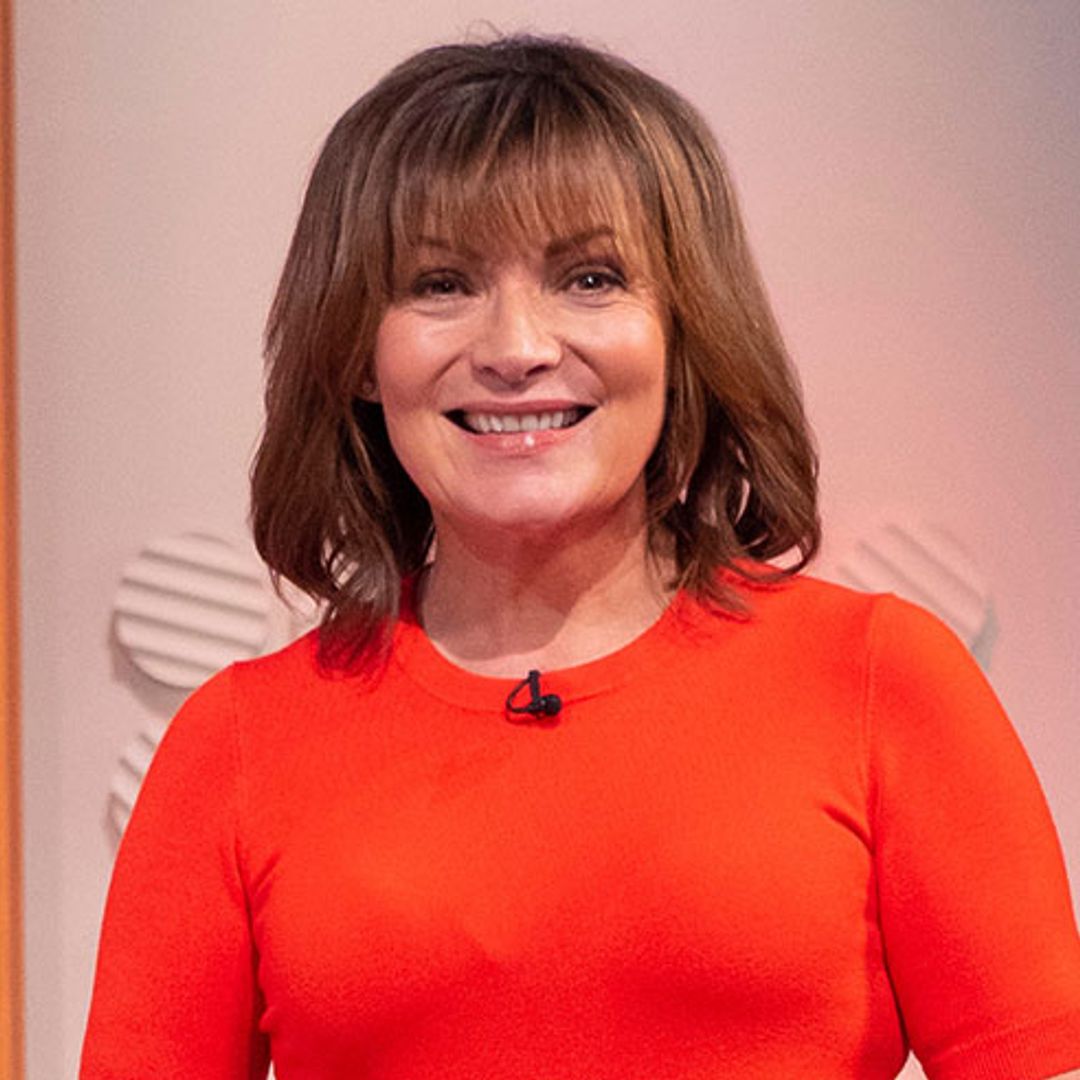Lorraine Kelly's red and pink stripe jumper is a total high street gem