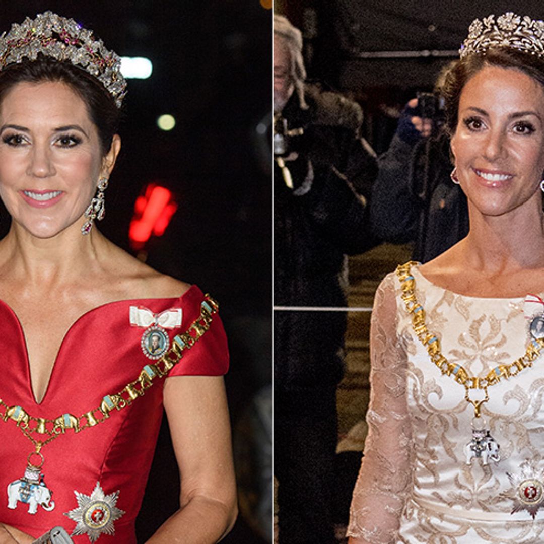 Princesses Mary and Marie of Denmark top style stakes at New Year's bash