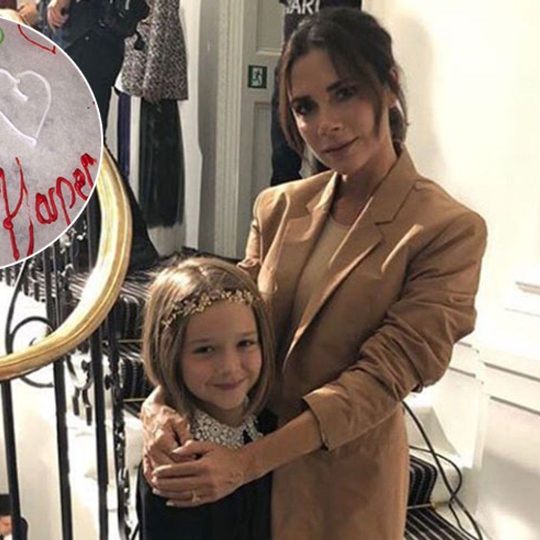 Victoria Beckham does the sweetest after-school activity with Harper