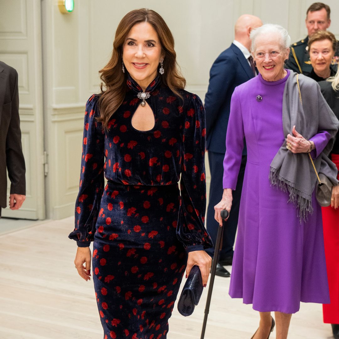 Queen Mary and Queen Margrethe delight royal fans on glamorous night out