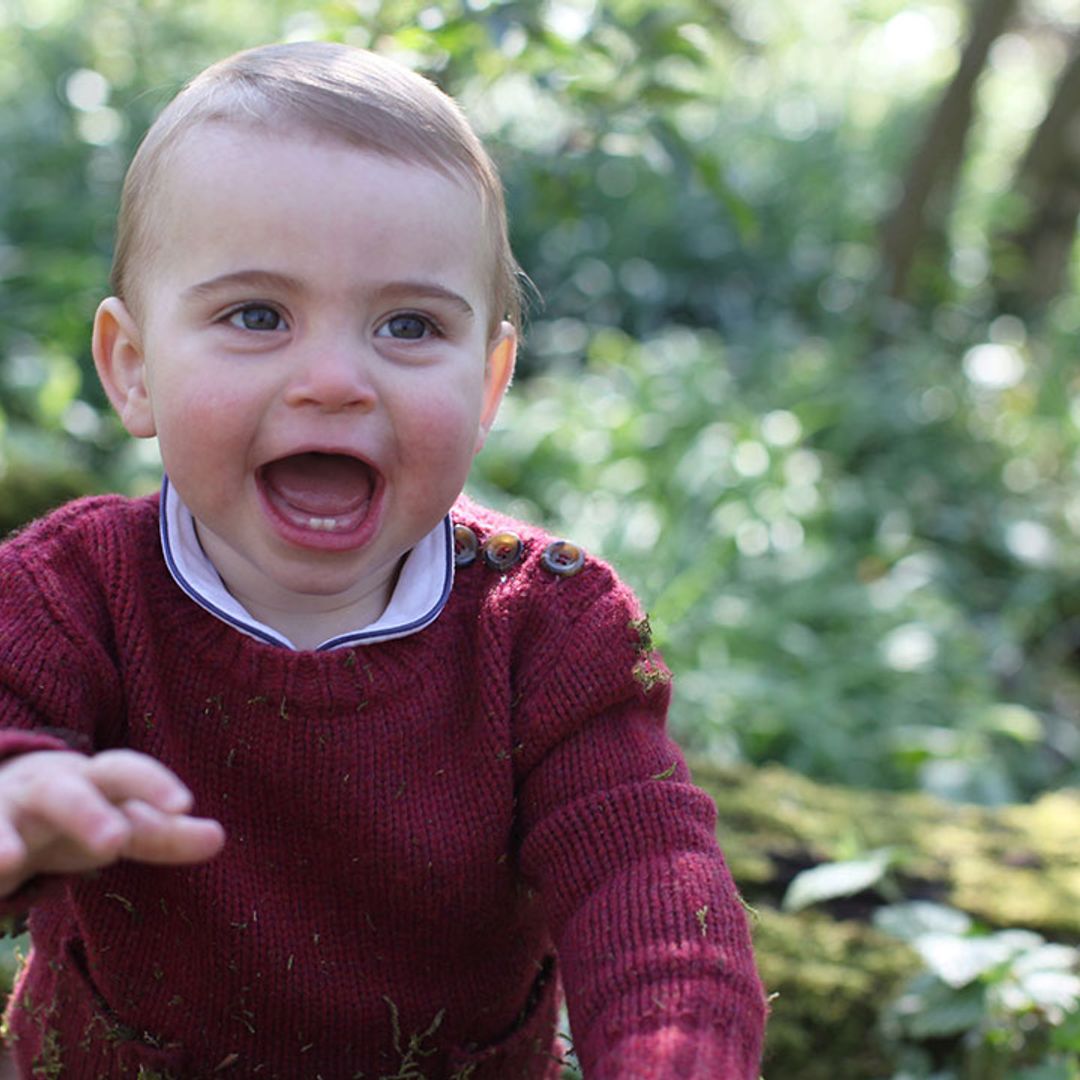 Prince William and Kate Middleton share beautiful pictures of Prince Louis to mark first birthday