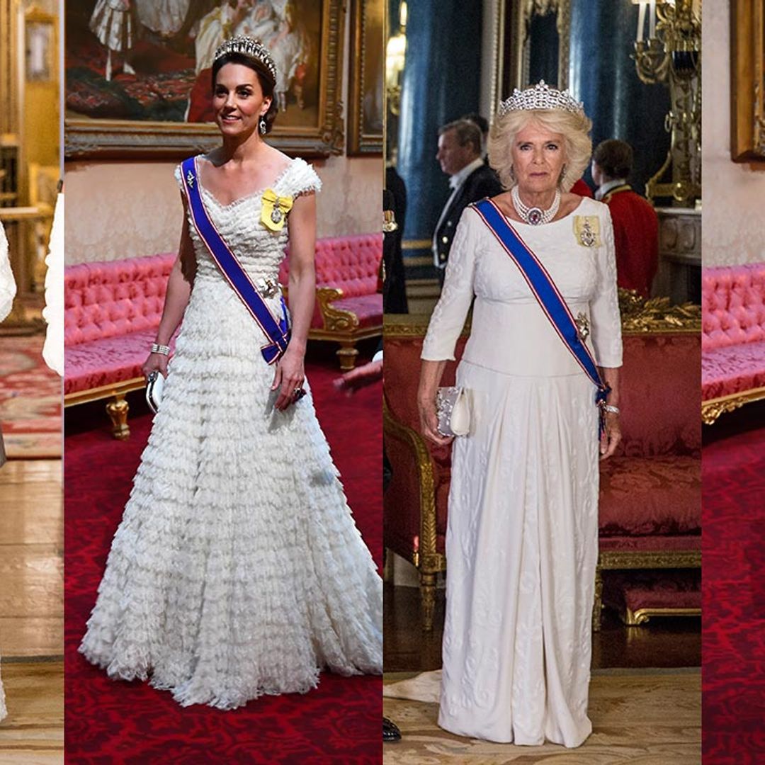 Is this the special reason the royals wore white to Buckingham Palace state banquet?