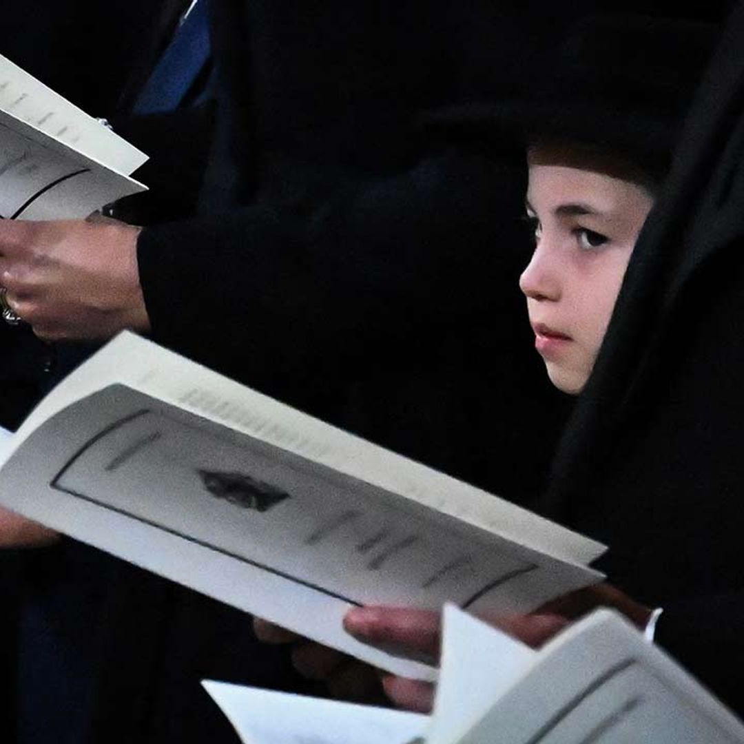 Watch: Royals including Prince George and Princess Charlotte sing God Save the King for the first time at Queen's funeral