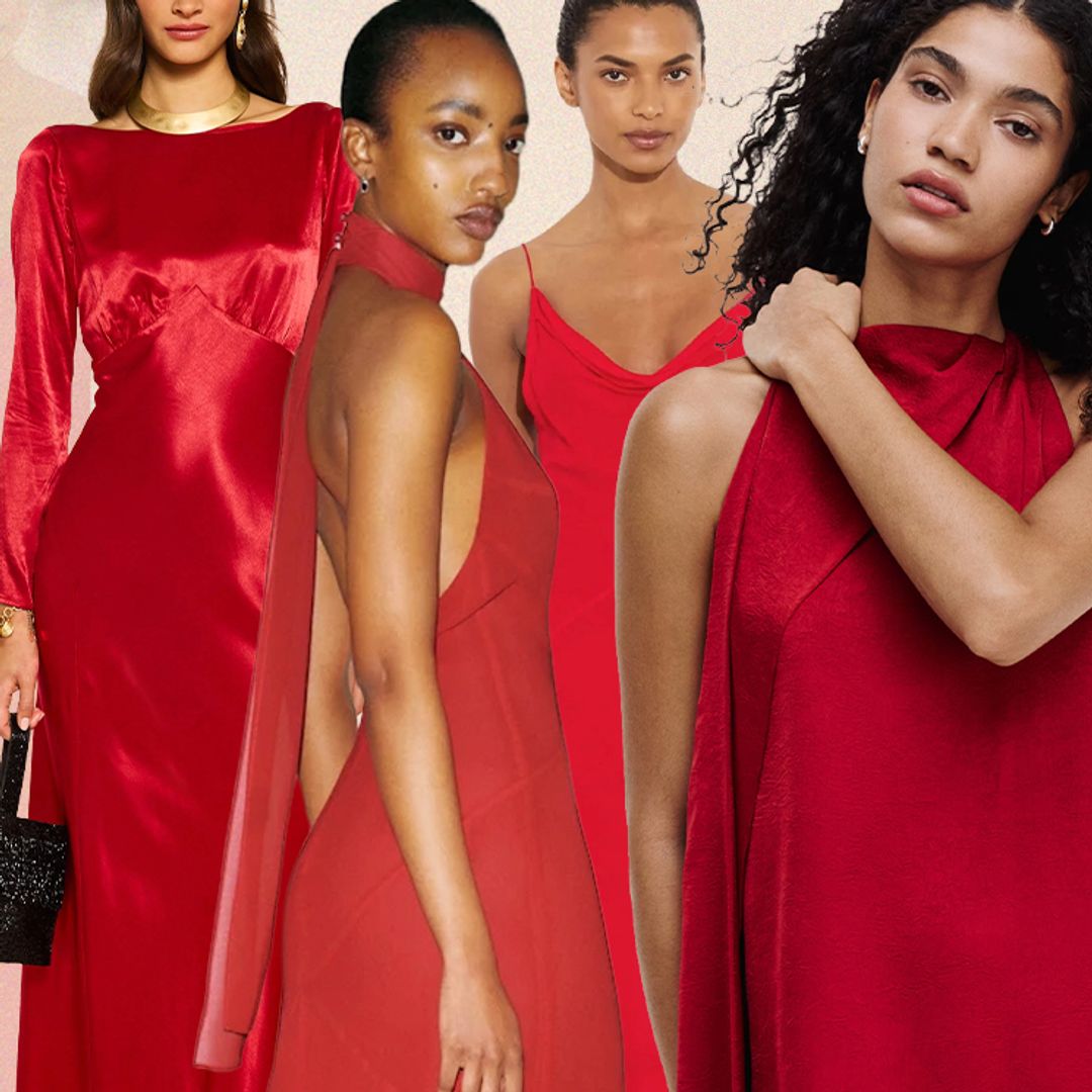 9 of the hottest red dresses to shop this season