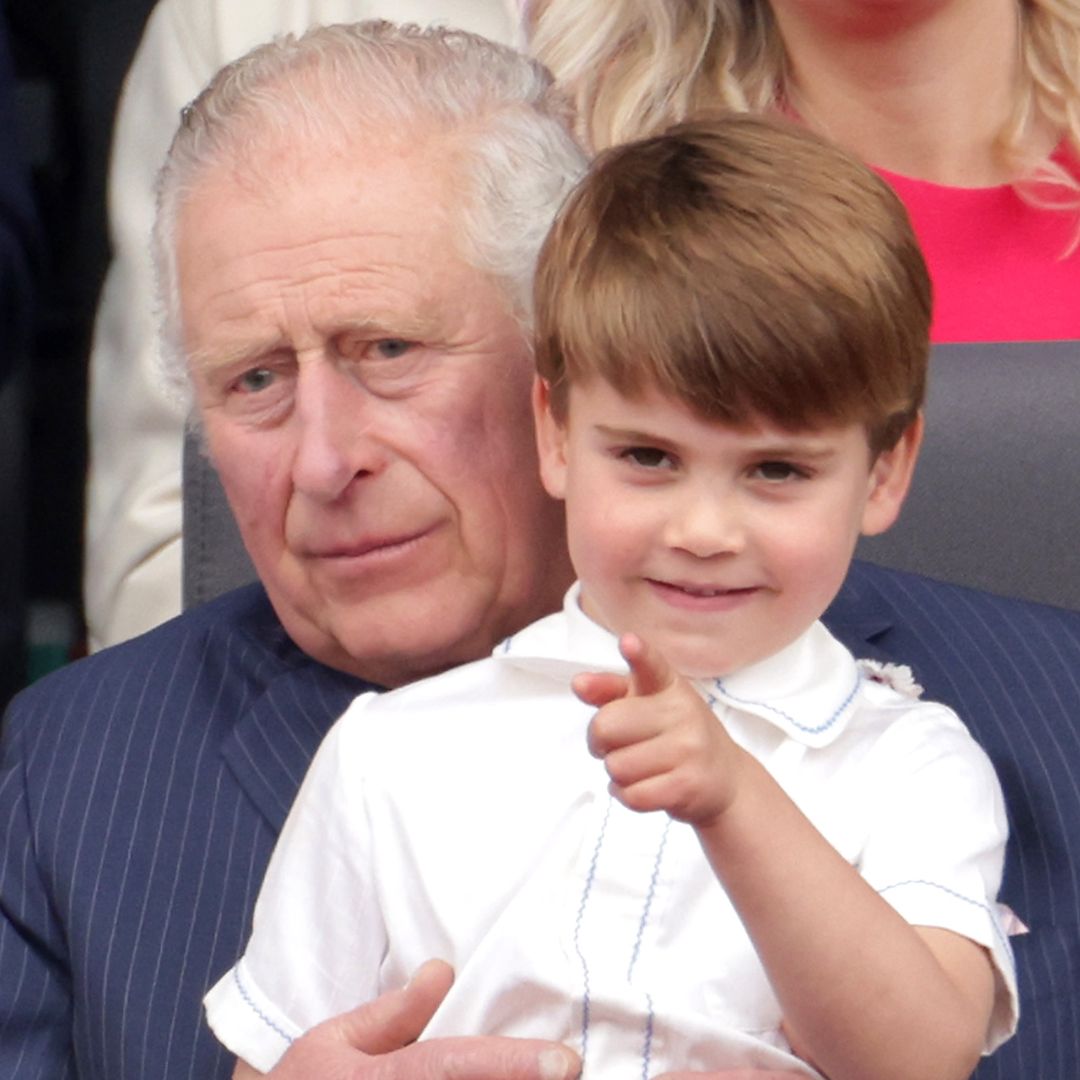 5 photos that show King Charles' sweet bond with grandson Prince Louis