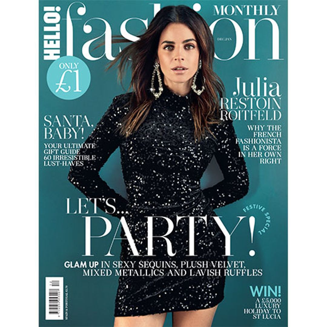 Julia Restoin Roitfield is HELLO! Fashion Monthly's latest cover star!