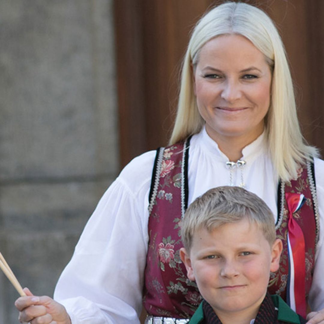 Princess Mette-Marit of Norway's 11-year-old son injured in bike accident