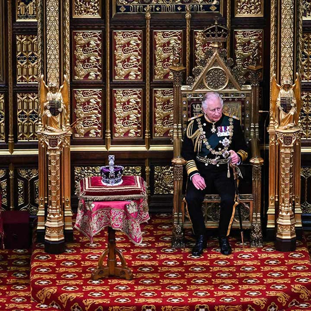 Prince Charles joined by Prince William at State Opening of Parliament as the Queen watches from home