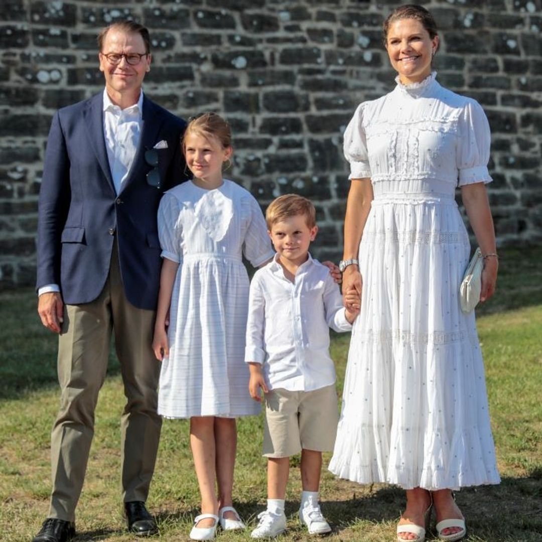 Crown Princess Victoria's daughter Princess Estelle's outfit pays tribute to her mum with incredible detail