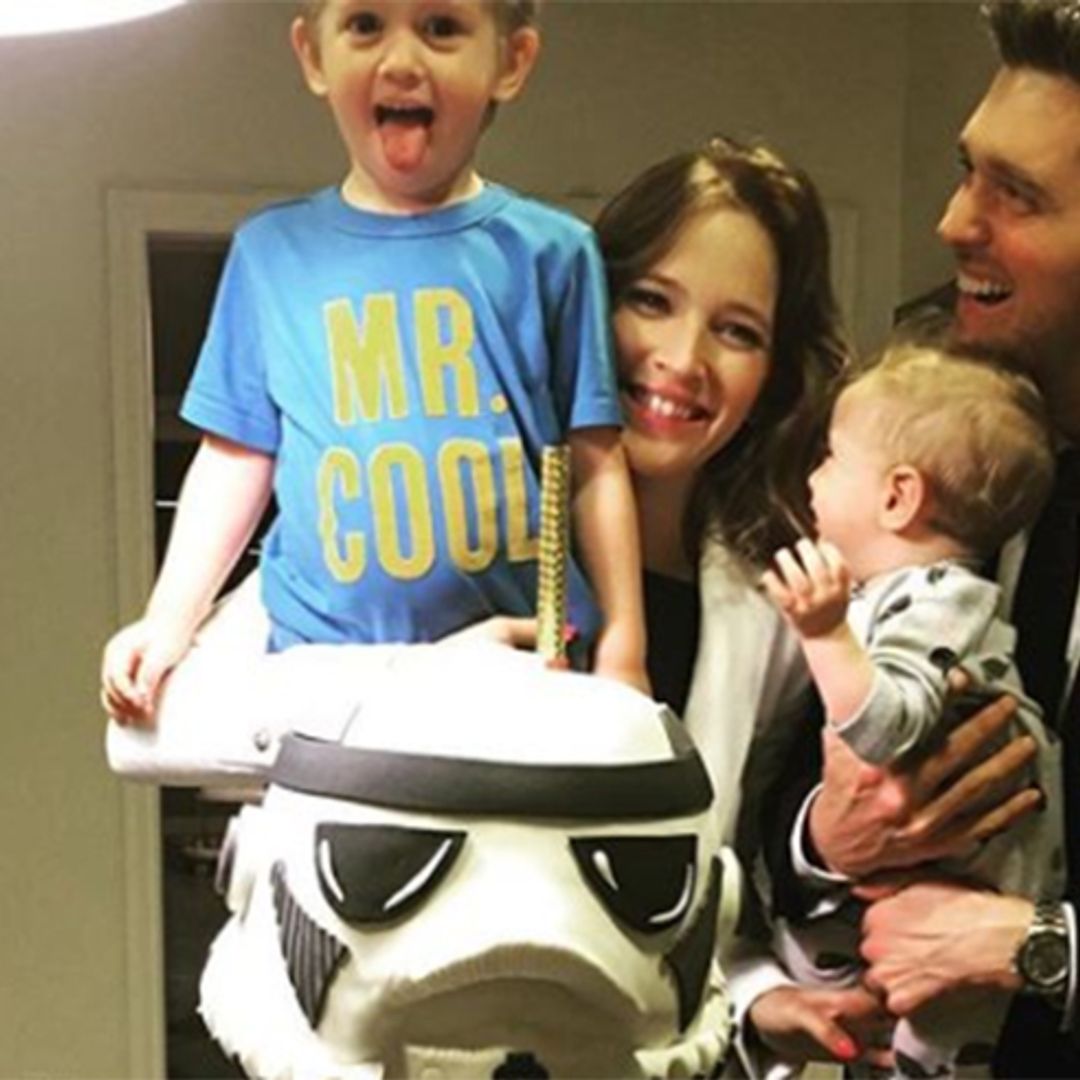 Michael Bublé's four-year-old son Noah 'doing very well' following cancer battle