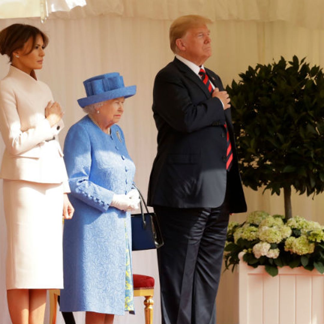 All the pictures of the Queen's meeting with Donald and Melania Trump
