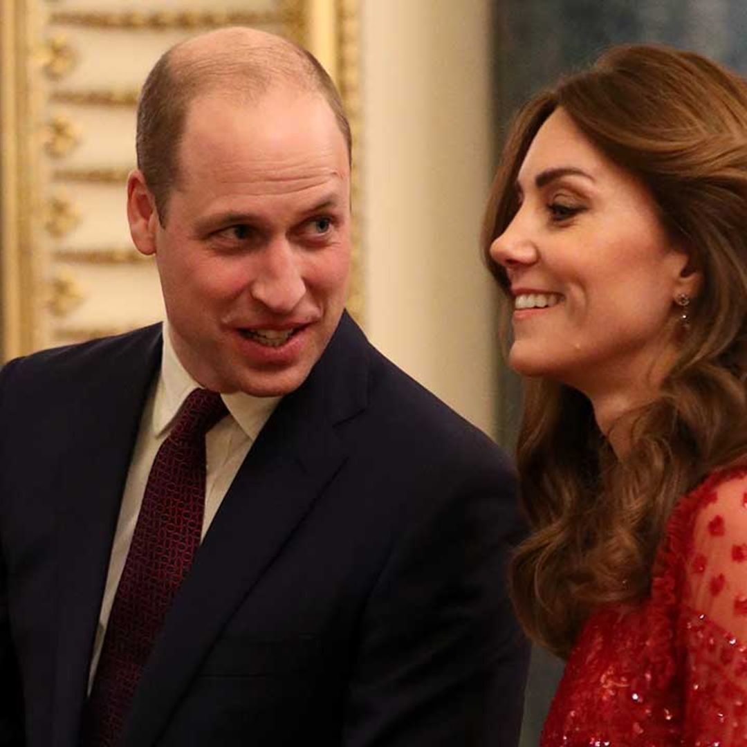 The detail Prince William let slip about his proposal to Kate Middleton during reception speech