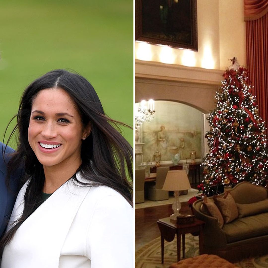 Prince Harry and Meghan Markle's living room unveiled: see inside their temporary LA home
