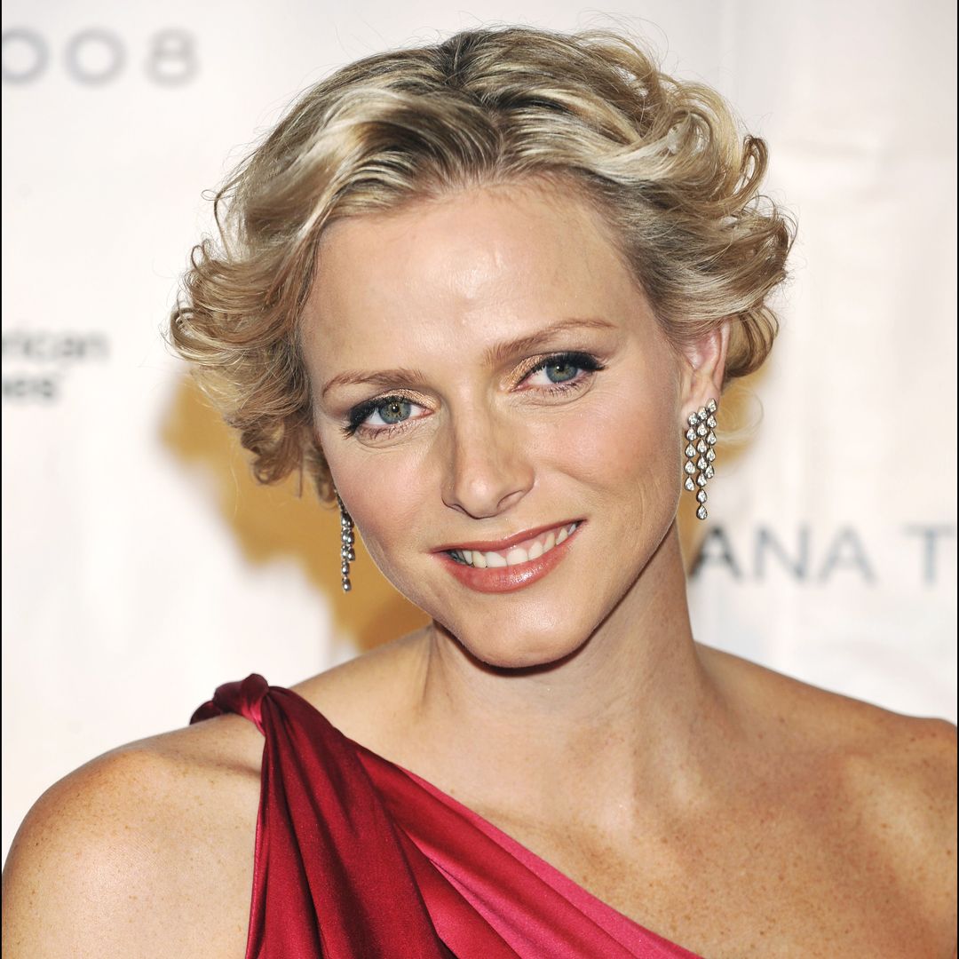 Princess Charlene was a Hollywood movie star in vampy one-shoulder dress before becoming royal