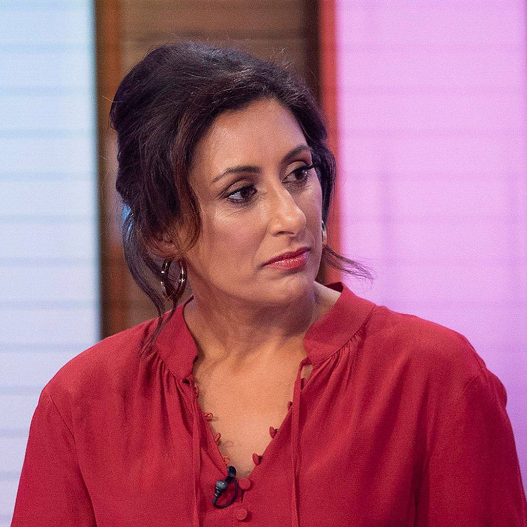 Loose Women's Saira Khan wells up live on-air when discussing late father