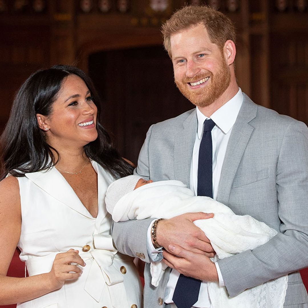 The similarities between Archie's christening and the Cambridge childrens