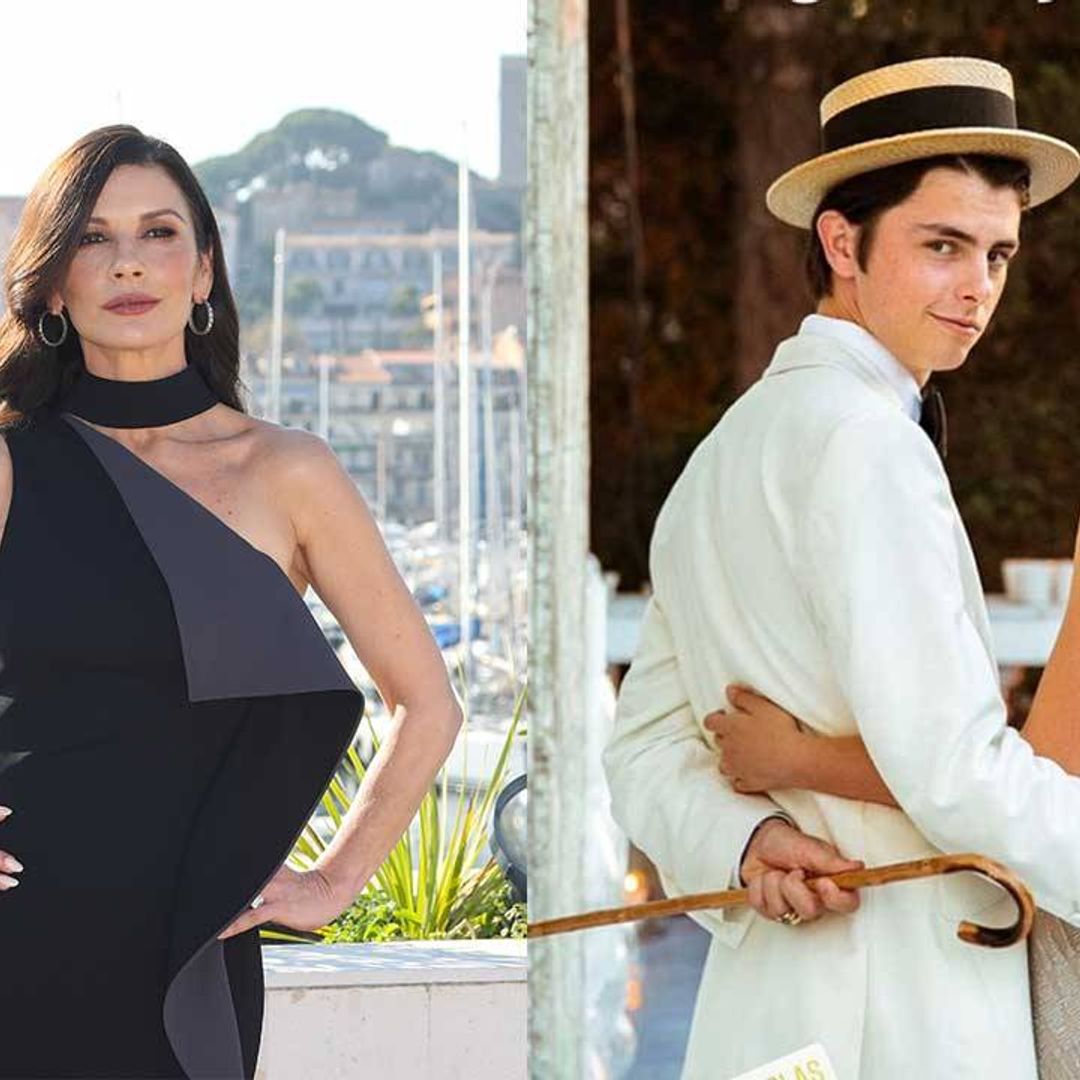 Catherine Zeta-Jones travels to Italy with children Dylan and Carys in incredible throwback photo