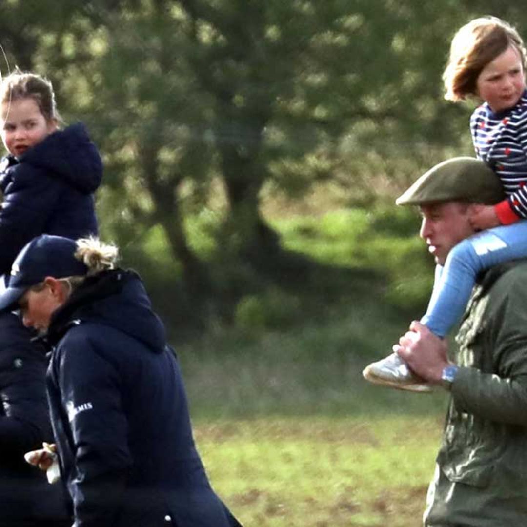 When Prince George and Princess Charlotte enjoyed a day out with the Tindalls - best photos