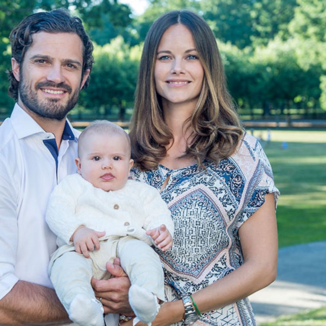 Prince Alexander of Sweden's christening date announced as new family portraits released