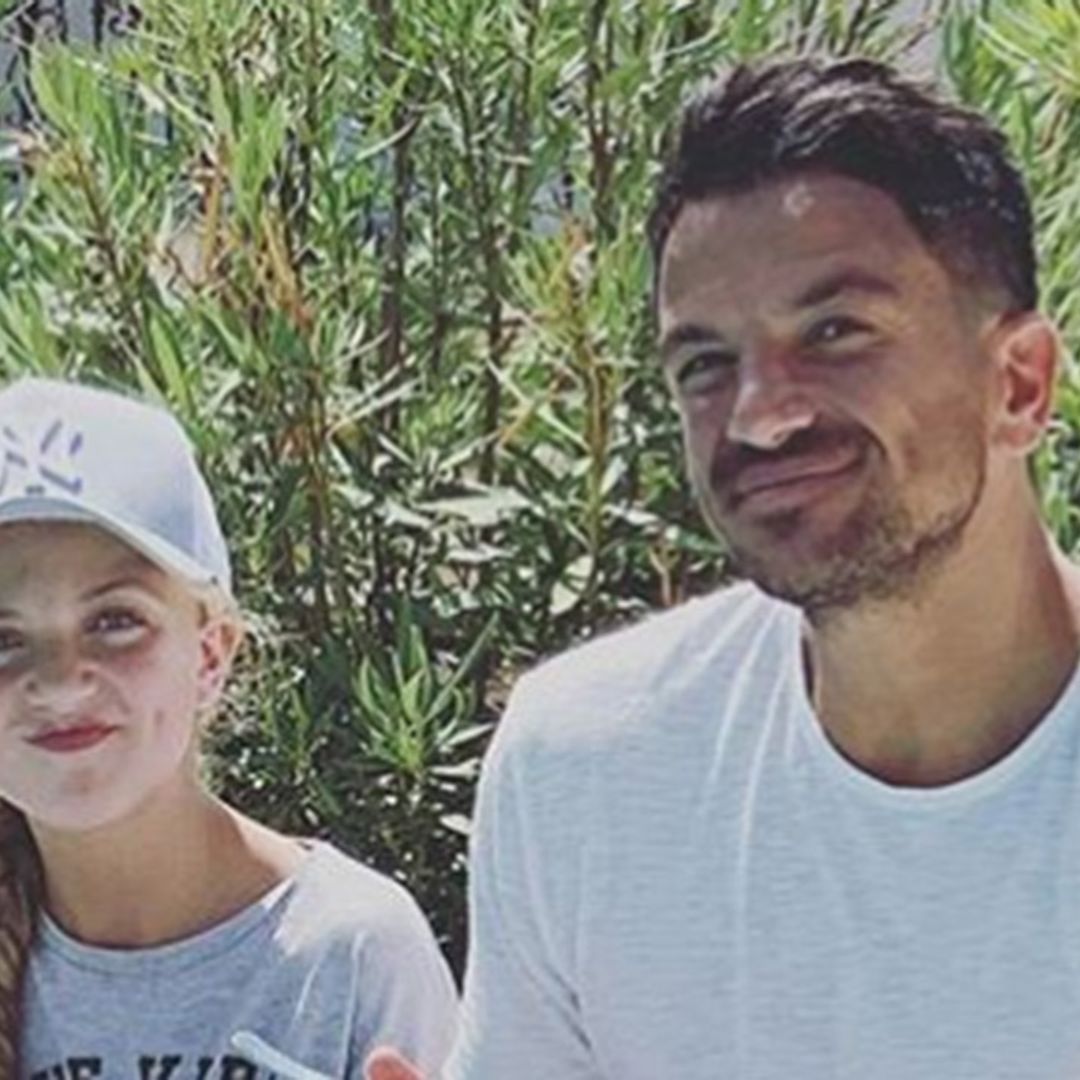 Peter Andre and Princess look so alike in new photo