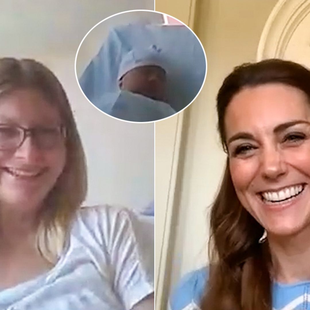 Kate Middleton surprises parents and newborn baby with touching video call