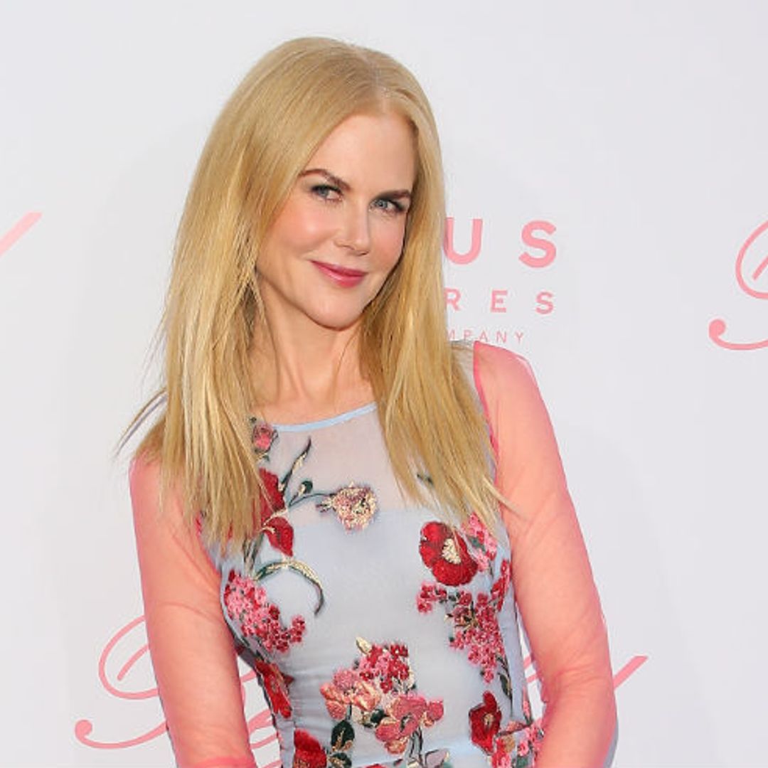 Nicole Kidman is summer chic in floral Carolina Herrera gown at The Beguiled premiere in LA