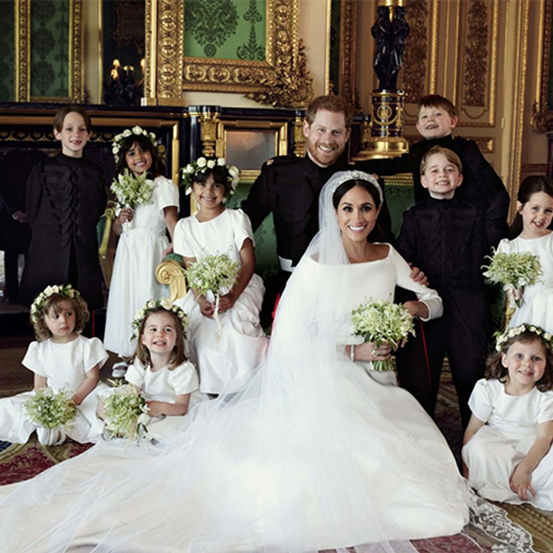 Prince George and Princess Charlotte are adorable in official wedding pictures