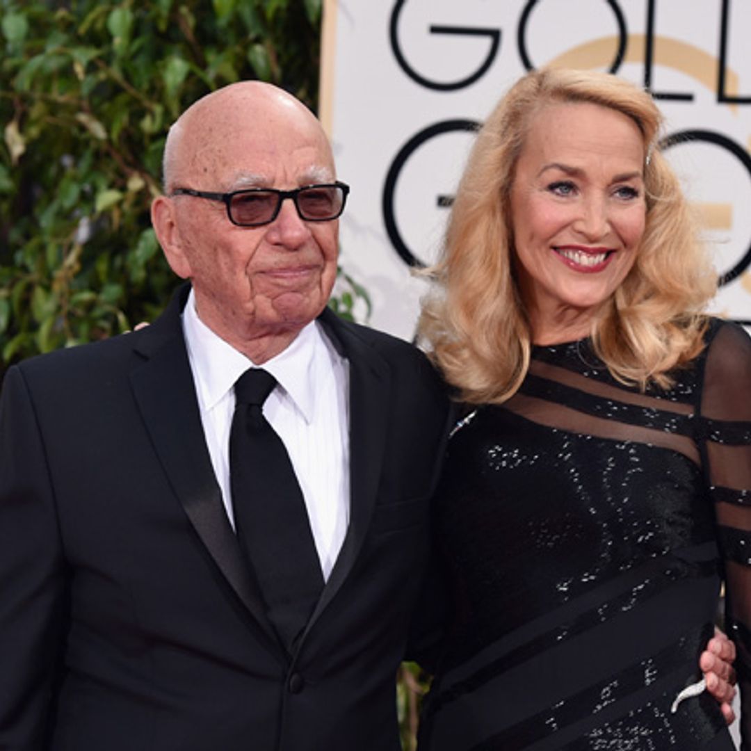Jerry Hall and Rupert Murdoch are engaged after whirlwind four-month courtship