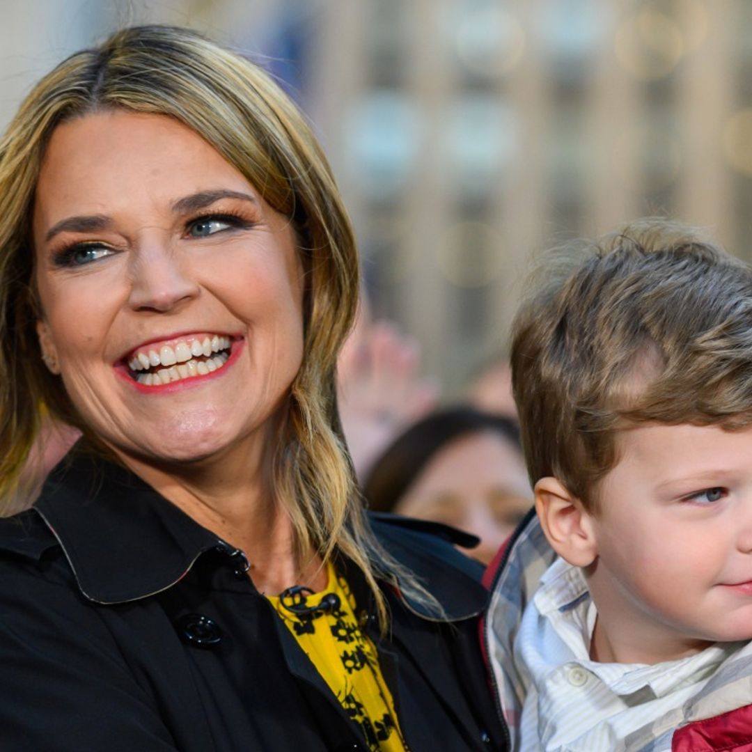 Today's Savannah Guthrie praises young son with heartwarming picture