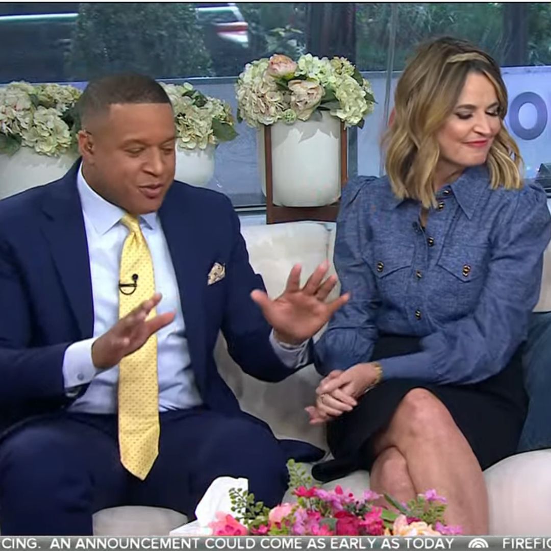 Watch Today's Hoda Kotb's reaction as Craig Melvin is announced as her replacement - here's when he takes over