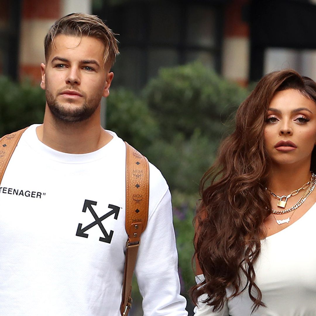 Jesy Nelson and Chris Hughes celebrate one-year anniversary with adorable photos