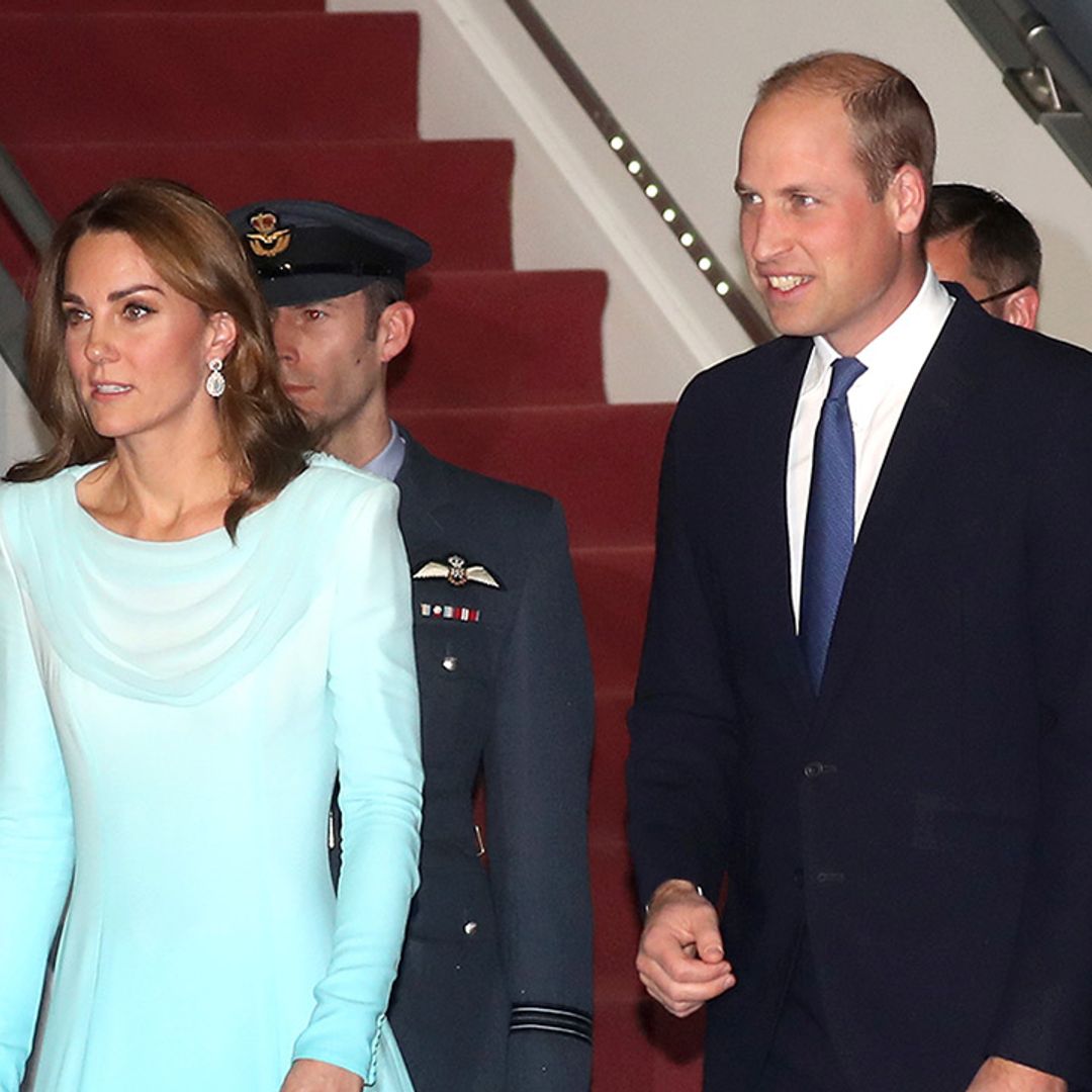 Kate Middleton and Prince William arrive in Pakistan to start royal tour - ALL the photos