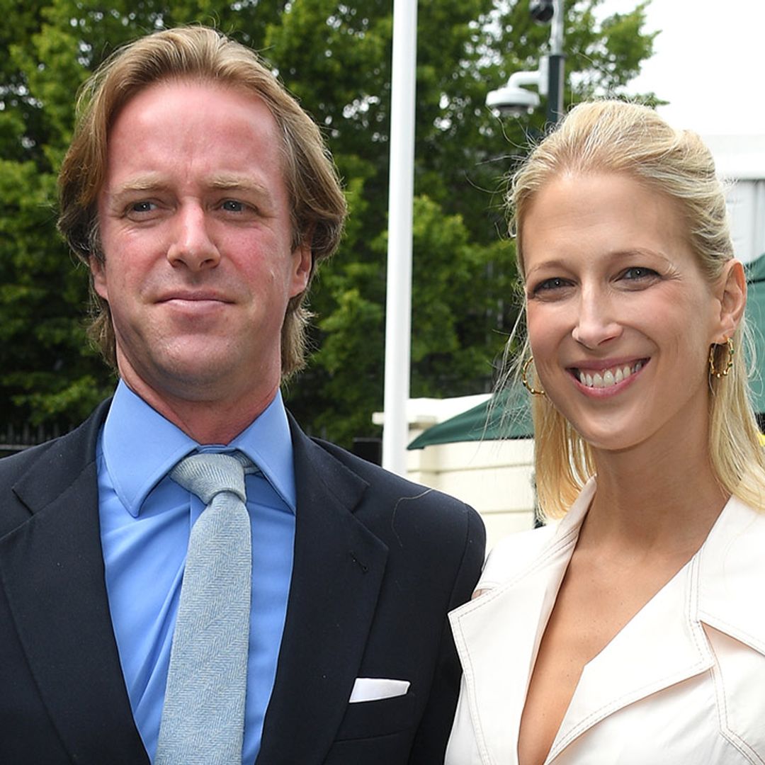 Newlyweds Lady Gabriella Windsor and Thomas Kingston look loved-up at Wimbledon