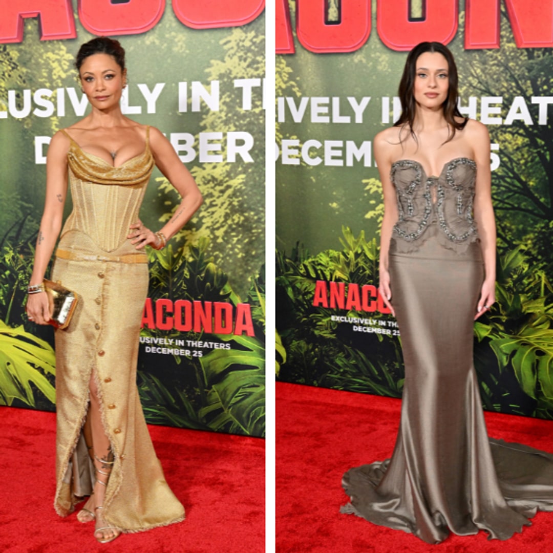 Thandiwe Newton leads the best-dressed on the red carpet at Anaconda premiere