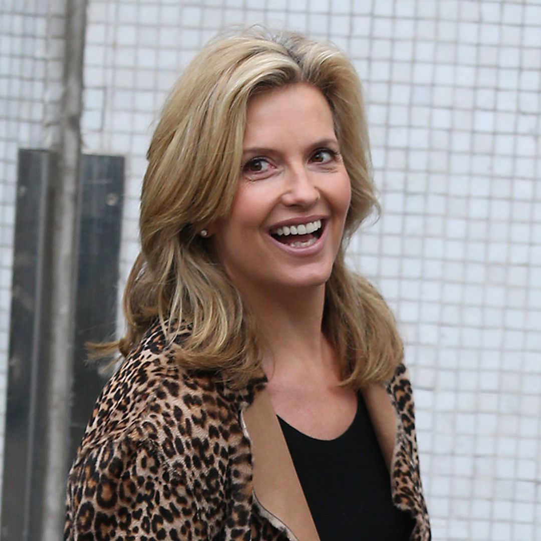 Rod Stewart's wife Penny Lancaster stuns in gorgeous dress for menopause pledge