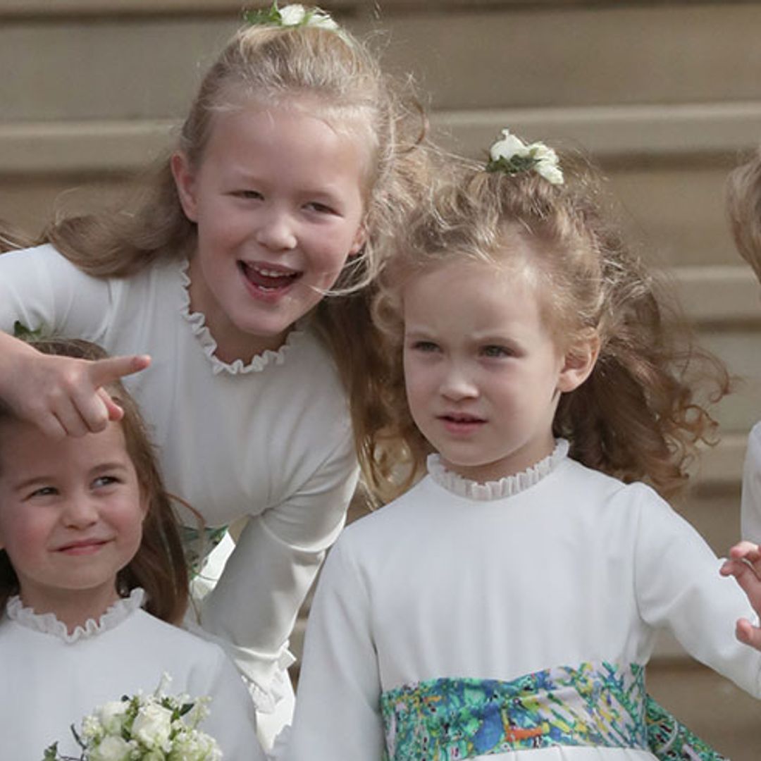 Was this Prince George's cheeky way of getting his own back on cousin Savannah Phillips?