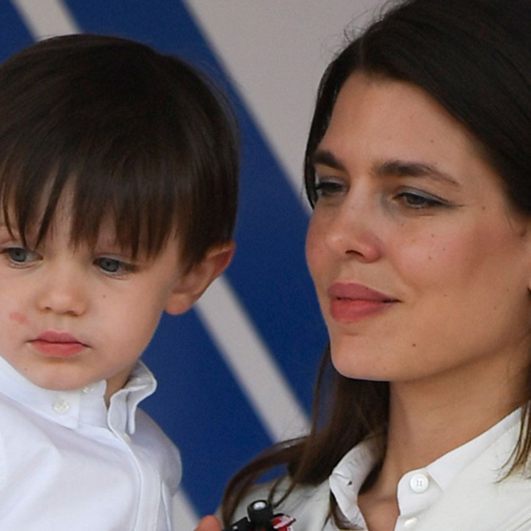 Charlotte Casiraghi's son joins his mom and Prince Albert at the Monaco Grand Prix