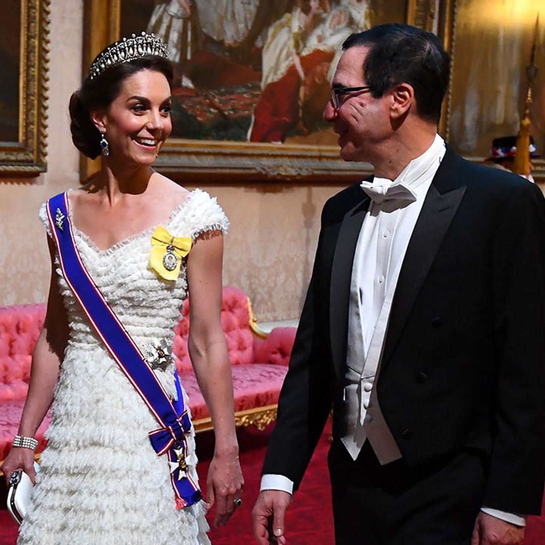 Mystery surrounding Kate Middleton at the state banquet solved
