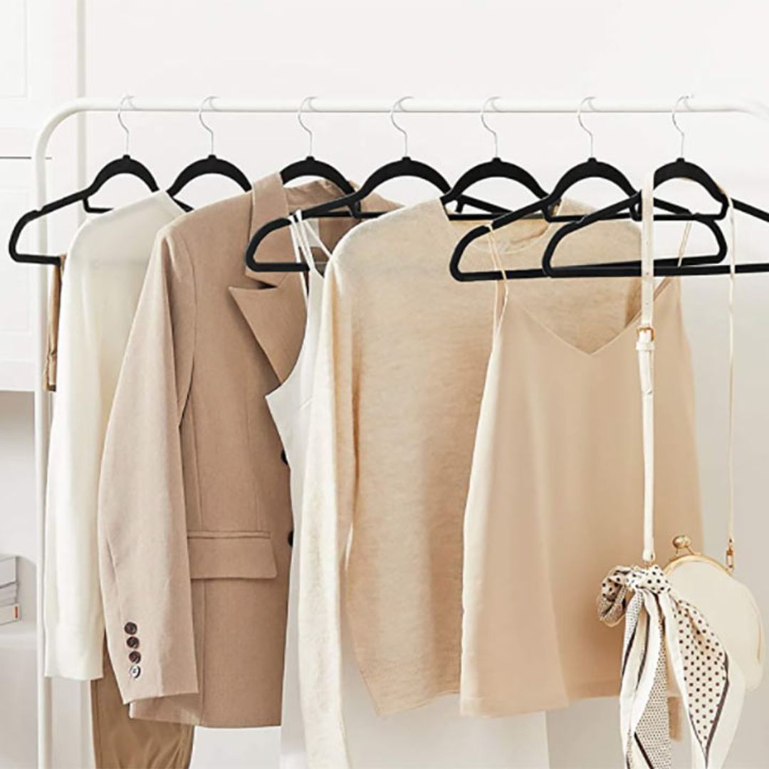 The slimline hangers loved by celebrity space savers, Style Sisters, are on sale