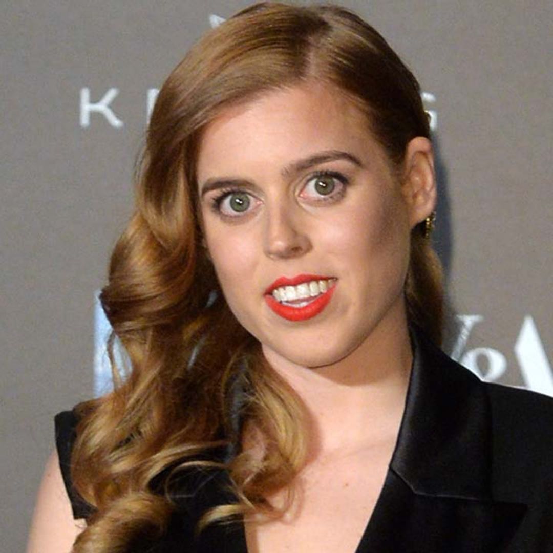 Princess Beatrice commands attention in thigh-high boots and statement mini skirt
