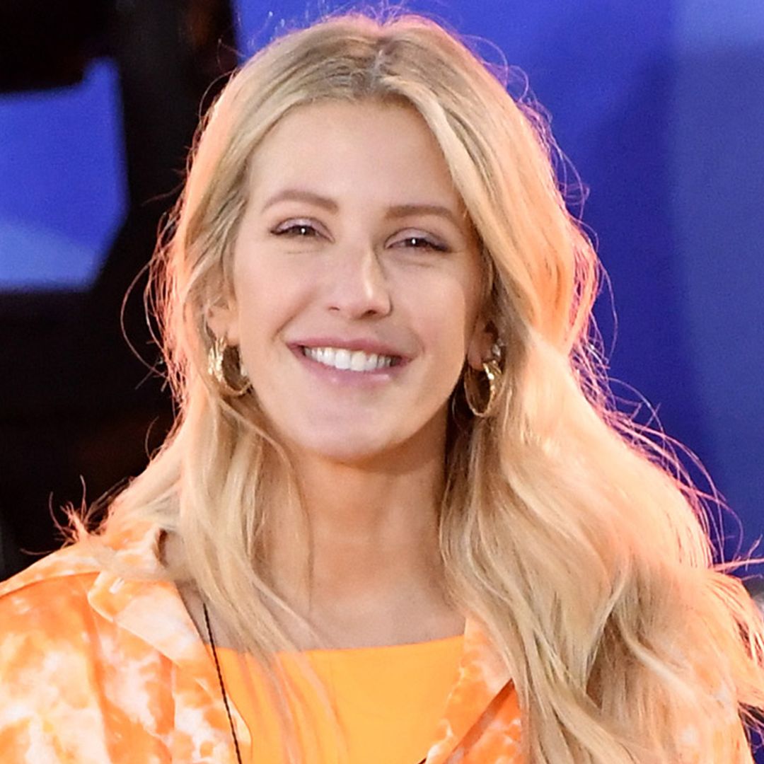 Ellie Goulding shows off her baking skills with incredible rainbow cake