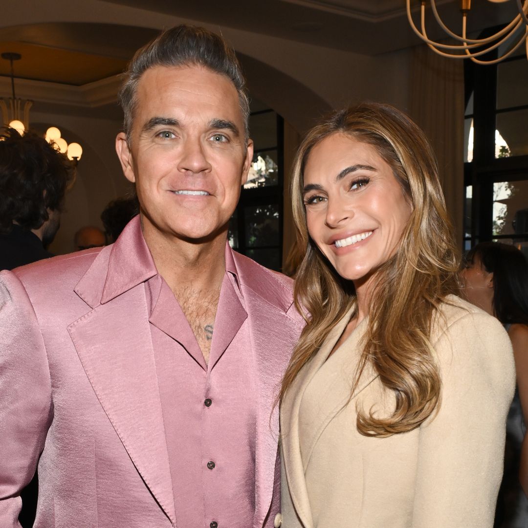 Robbie Williams and wife Ayda Field share glimpse inside their festive £17.5m home