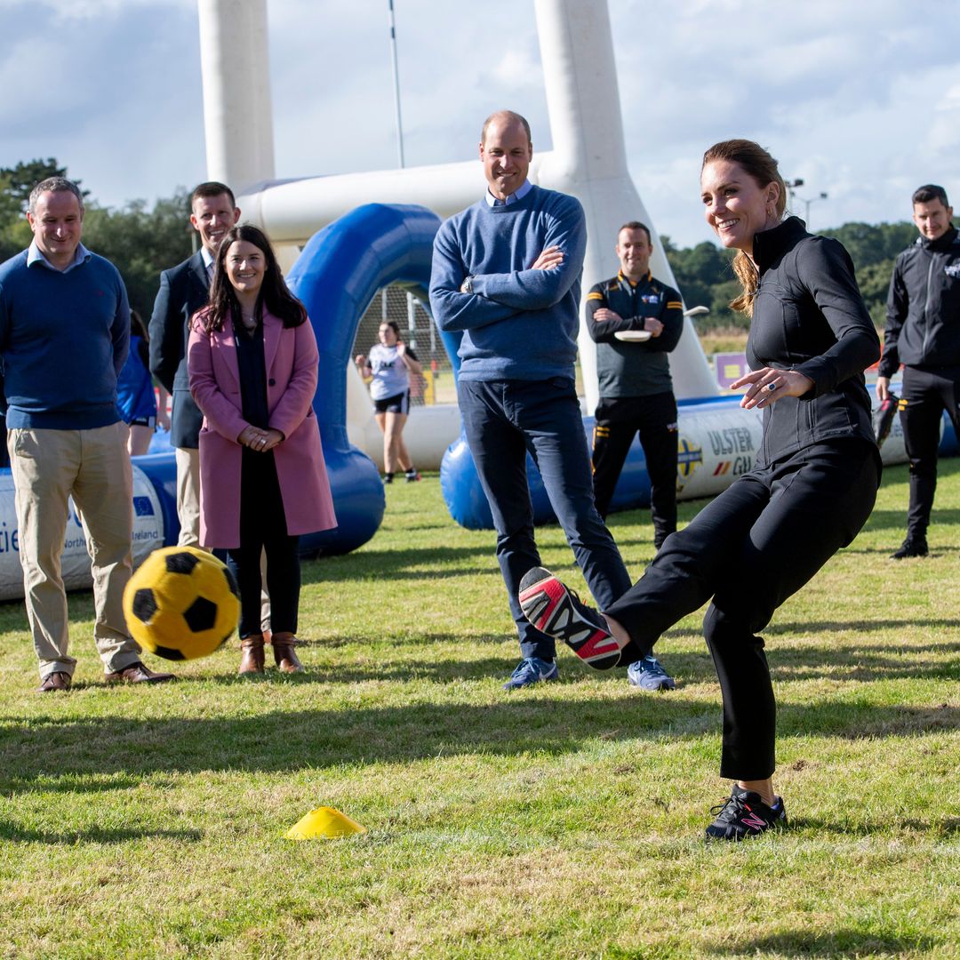 8 amazing action shots of the royals playing football