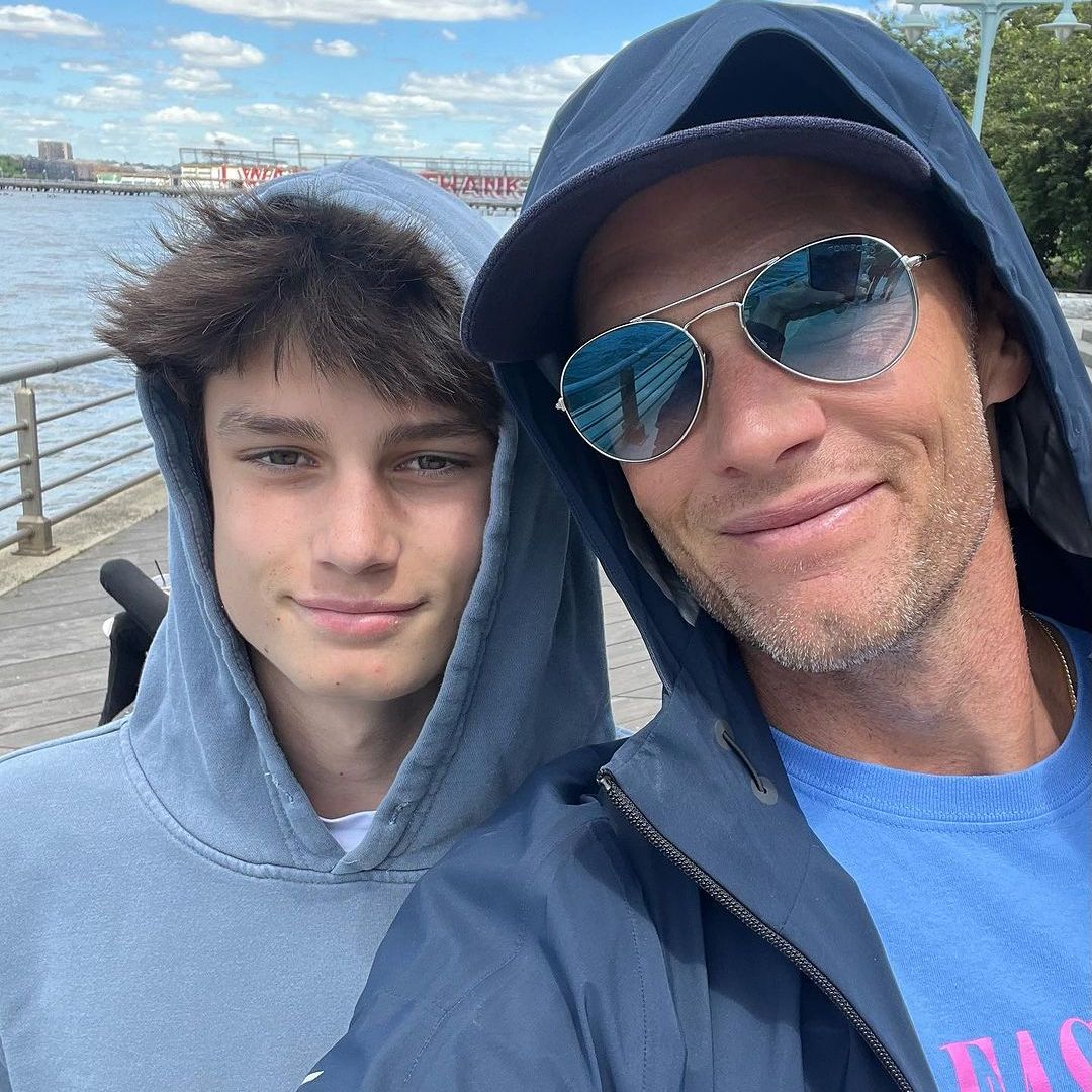 Tom Brady's teenage son bears striking resemblance to dad in latest photo