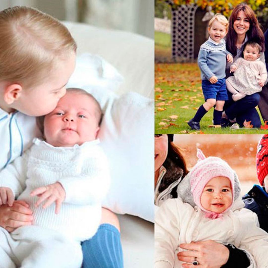 Happy Birthday Mum! Prince George and Princess Charlotte's best photos together