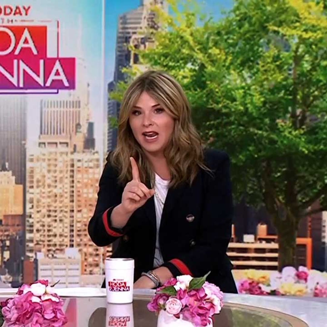 Jenna Bush Hager discovers 'floozy' has been messaging her husband – live on air